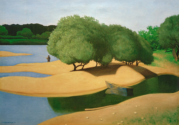 Félix Vallotton - Banc de sable sur la Loire